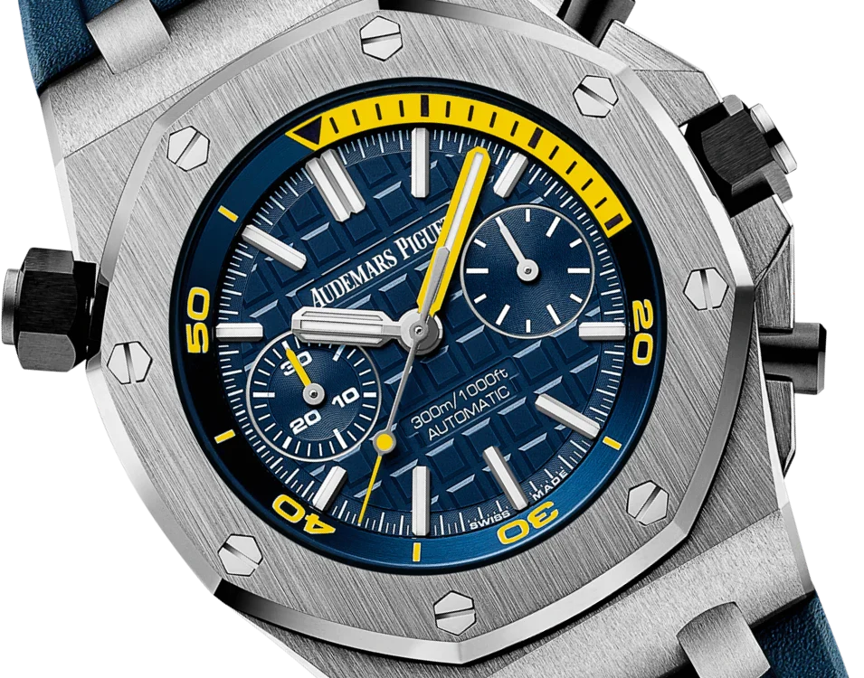 🔥limited-time offer! Blue 904L Steel-Blue Rubber - Quartz - 42mm