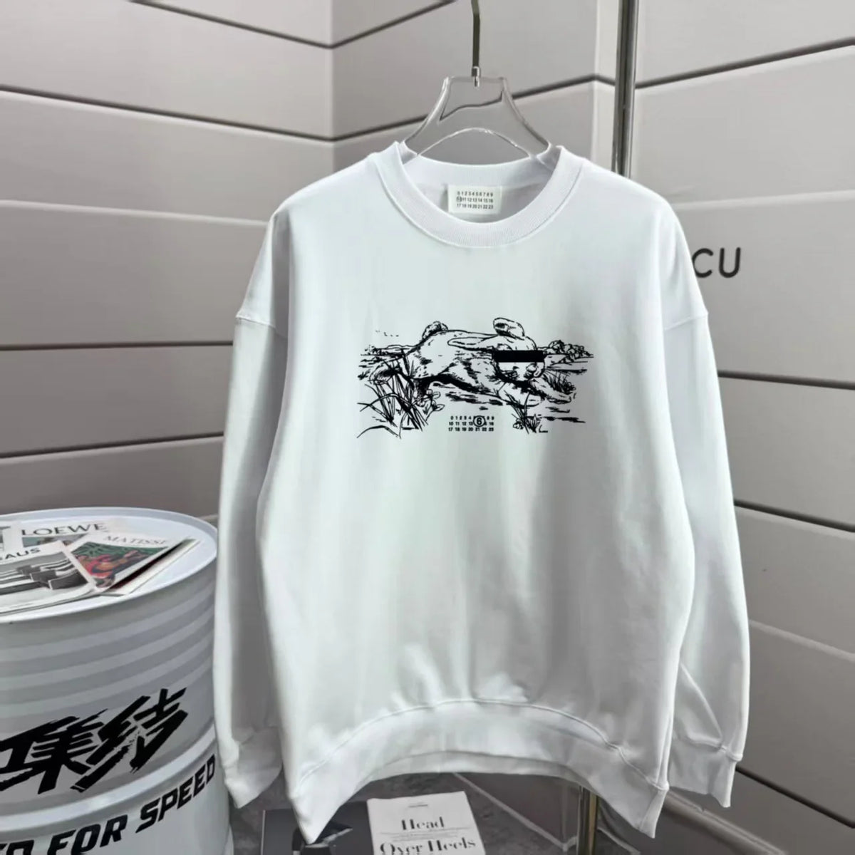 New printed hoodie
