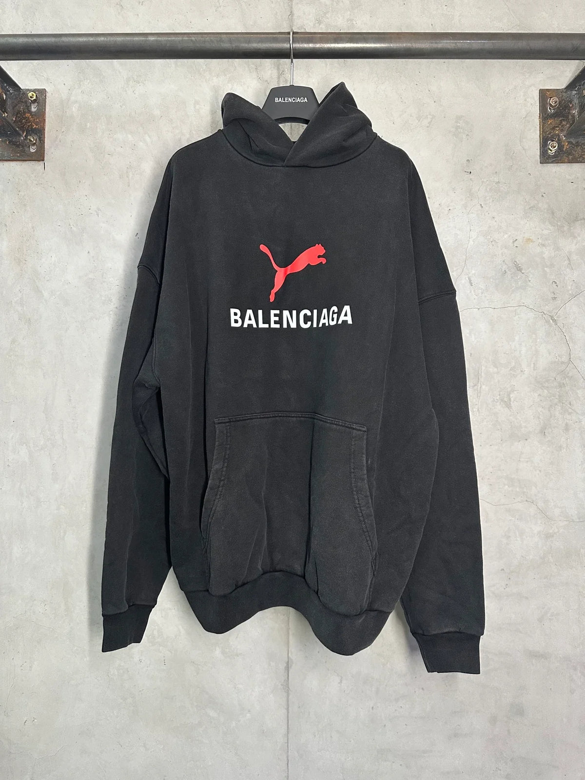 Printed hooded sweatshirt