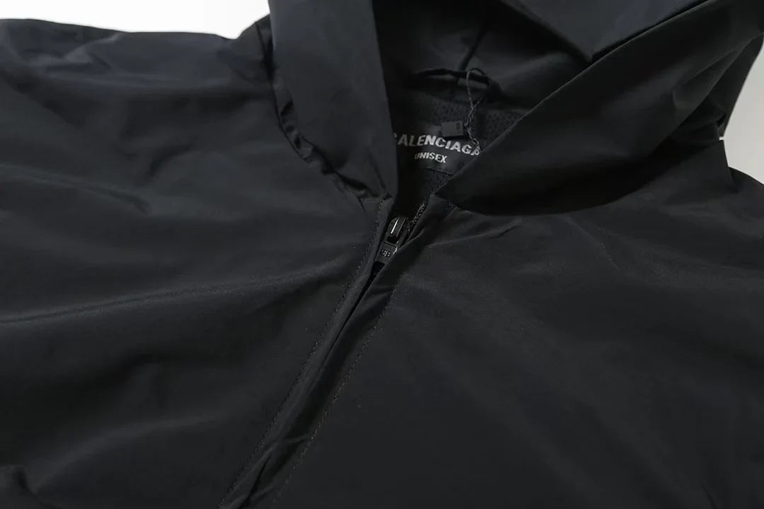 New printed hooded jacket