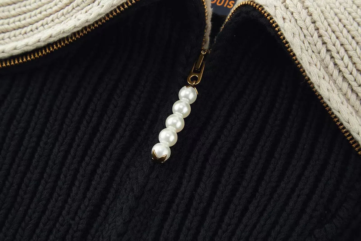 New collar sweater