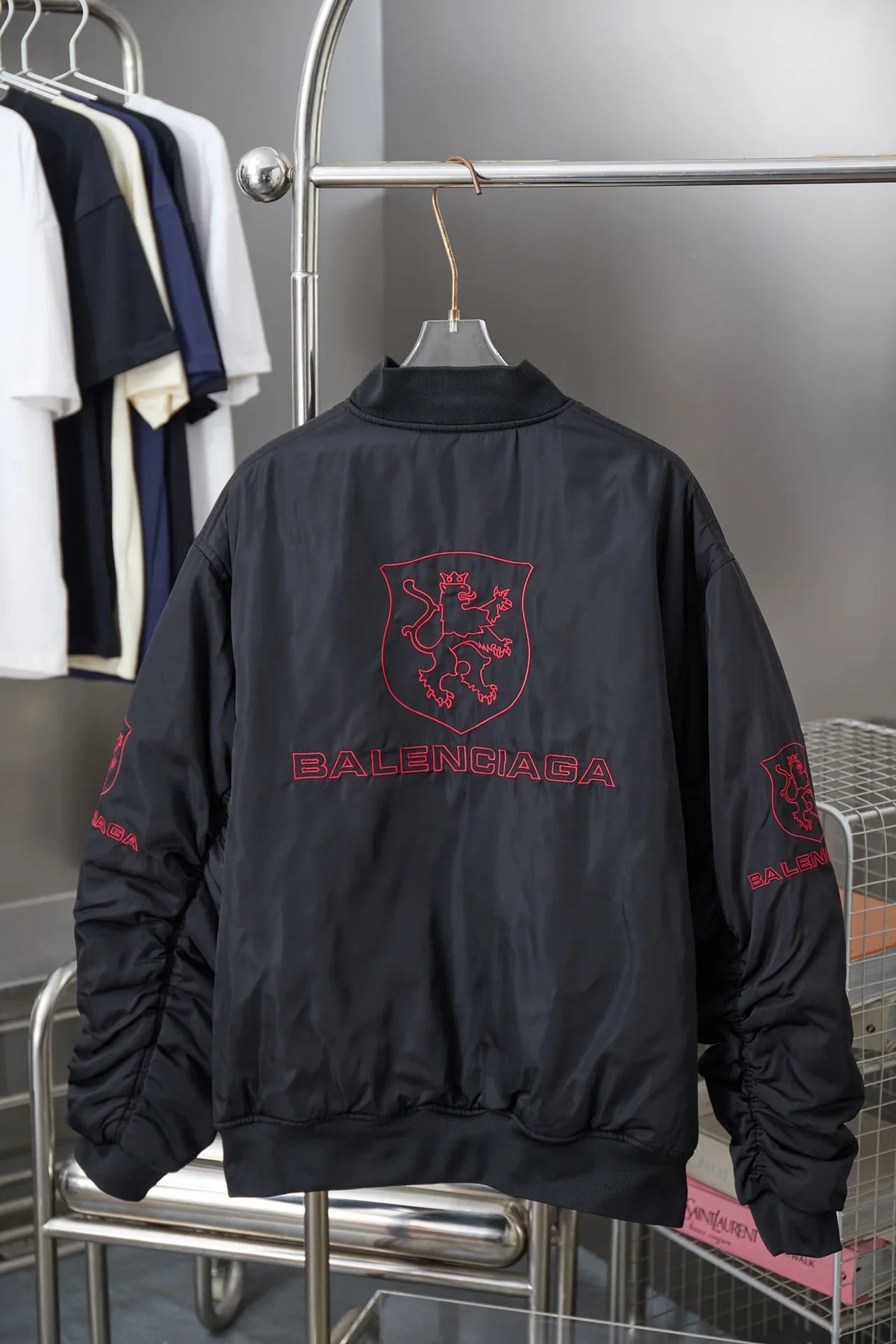 Embroidered baseball flying cotton jacket