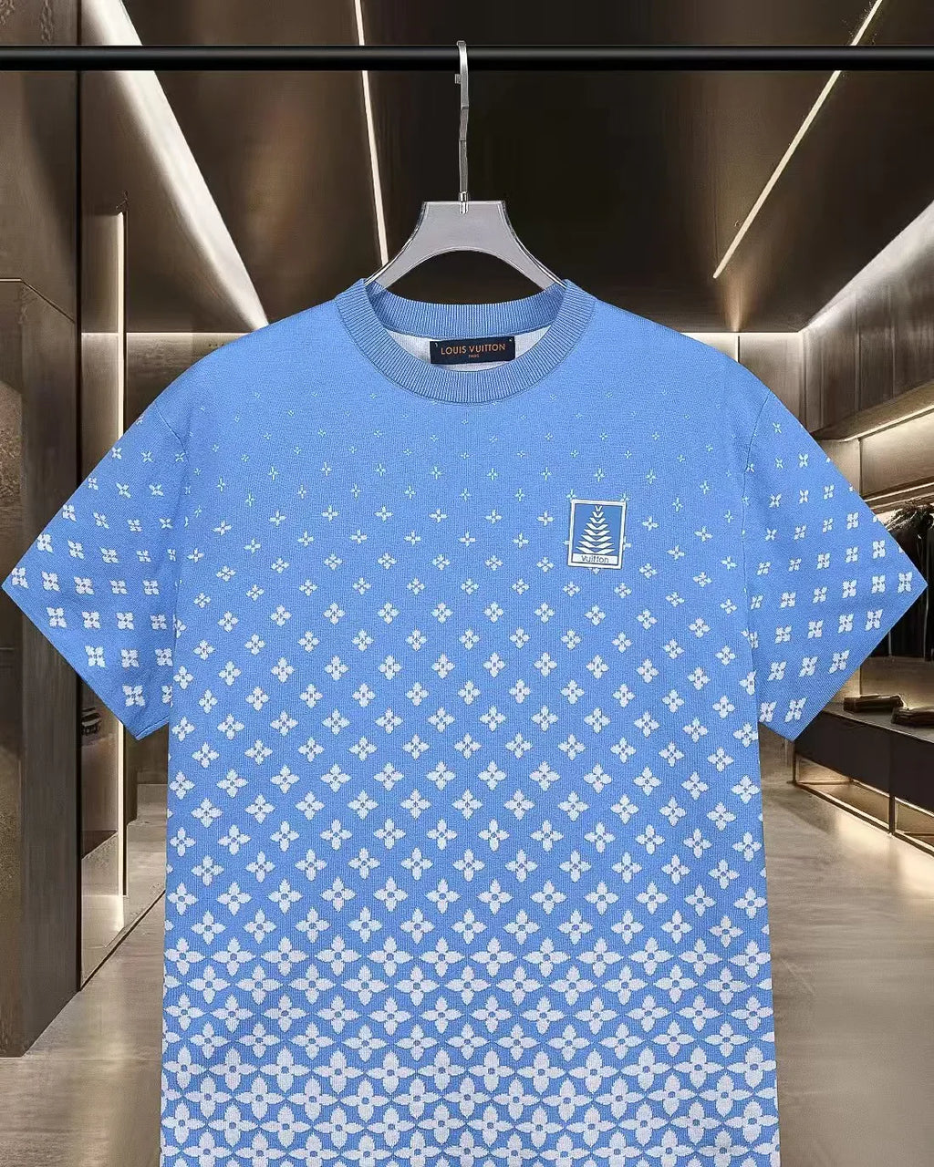 New Knitted Casual Short Sleeve T-shirt