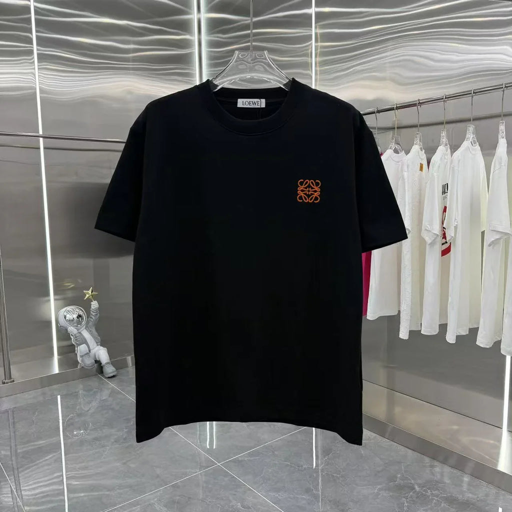 Autumn and winter new round neck short sleeved shirt