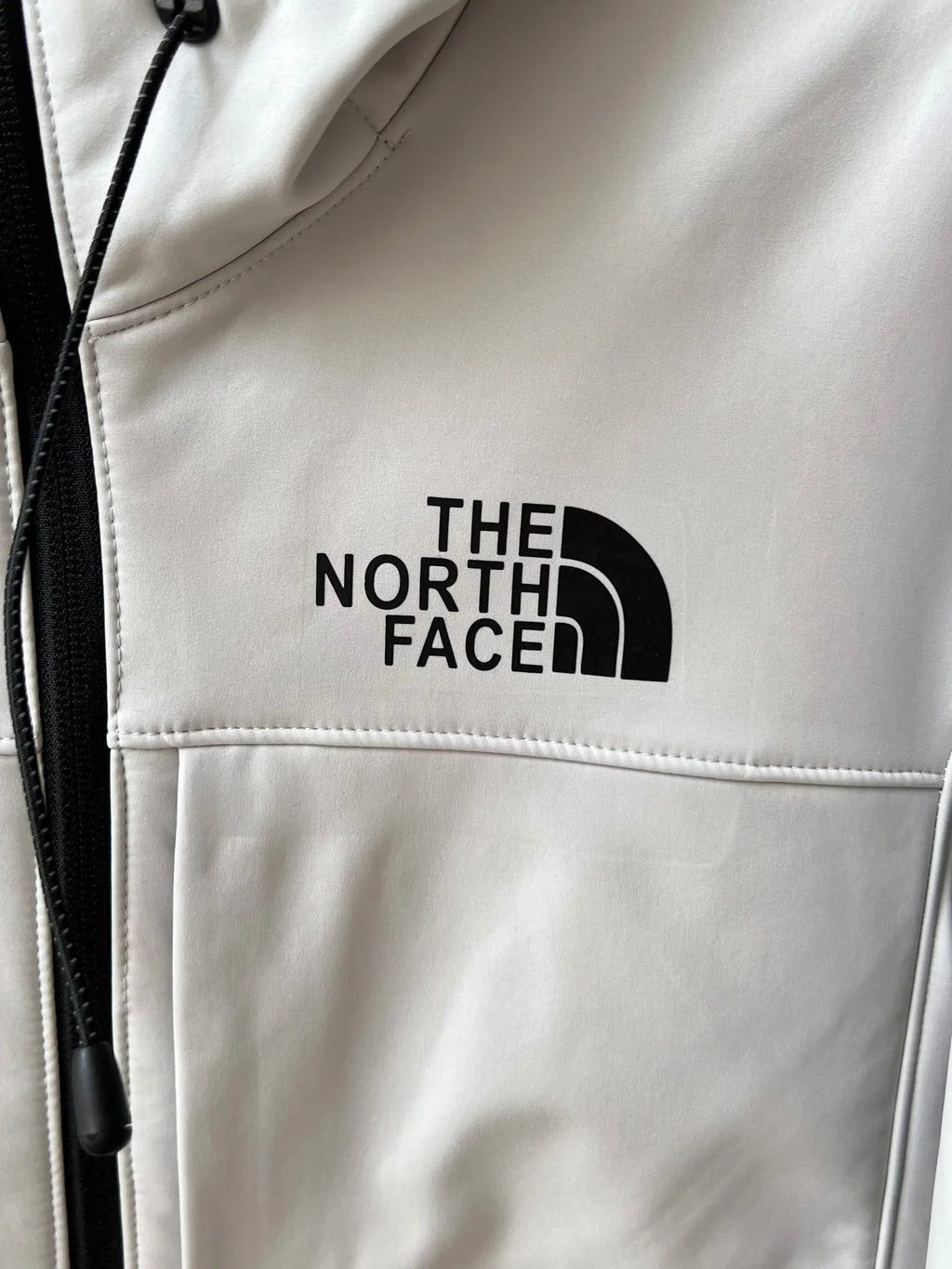 North side jacket, outdoor color blocked soft shell hooded fleece jacket