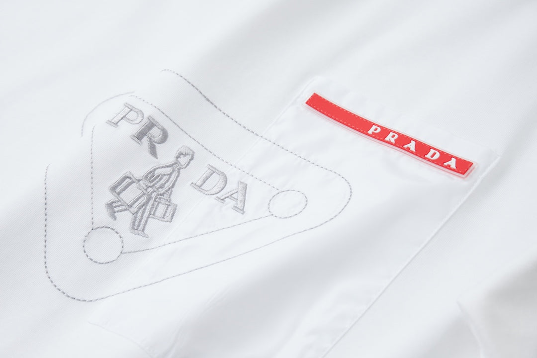 Classic little boy embroidered T-shirt