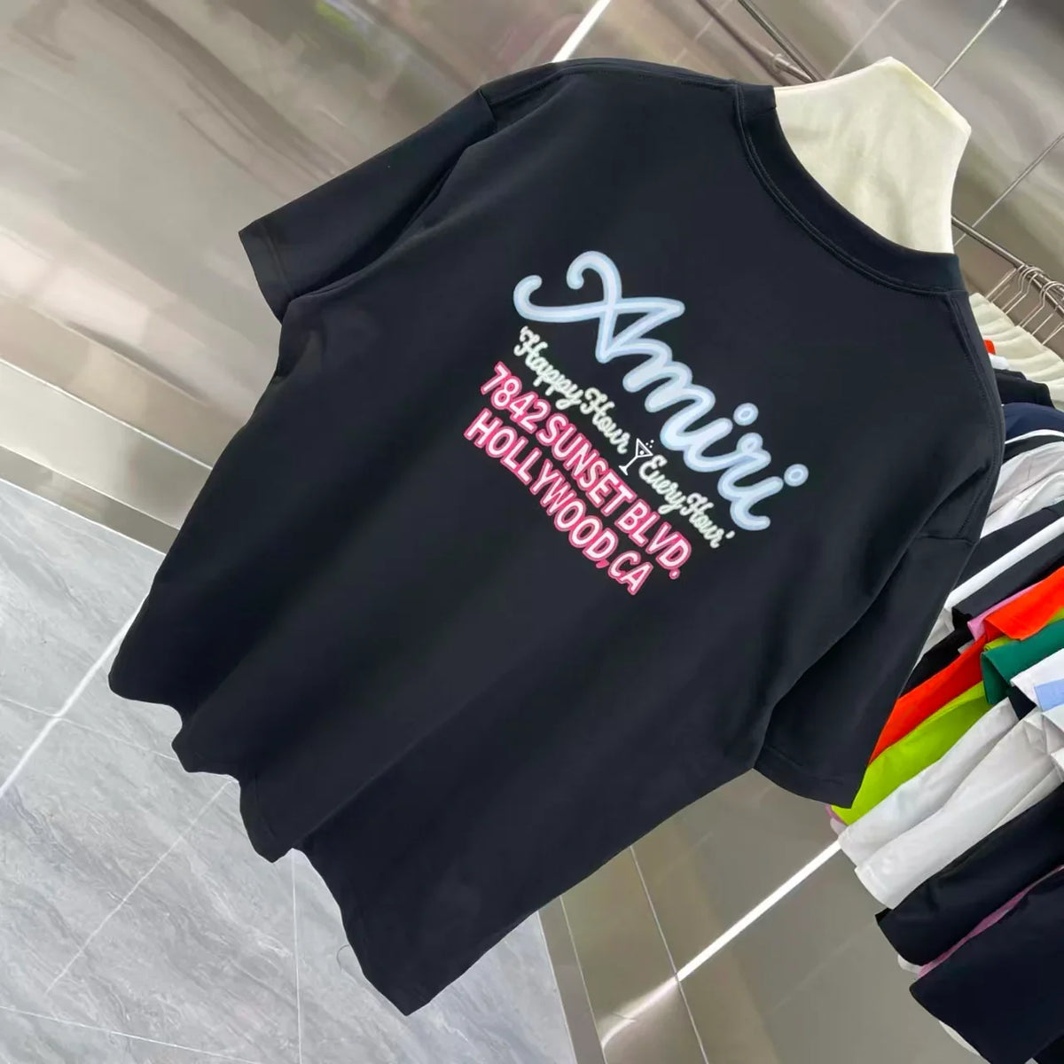 New printed short sleeved T-shirt