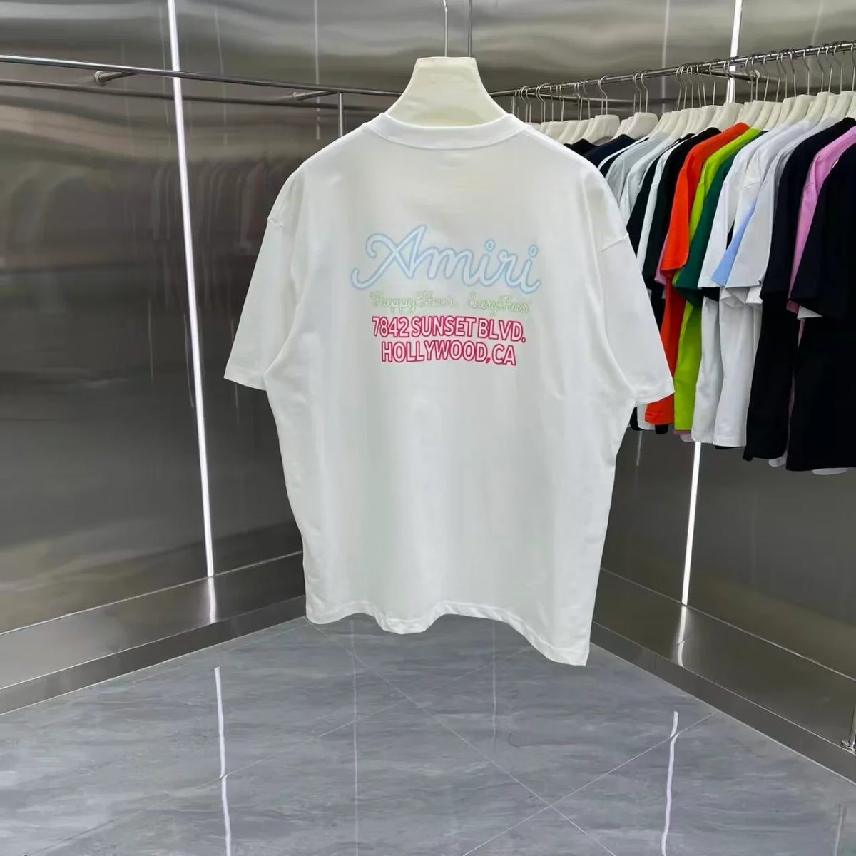 New printed short sleeved T-shirt