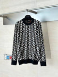 New fully printed jacquard sweater