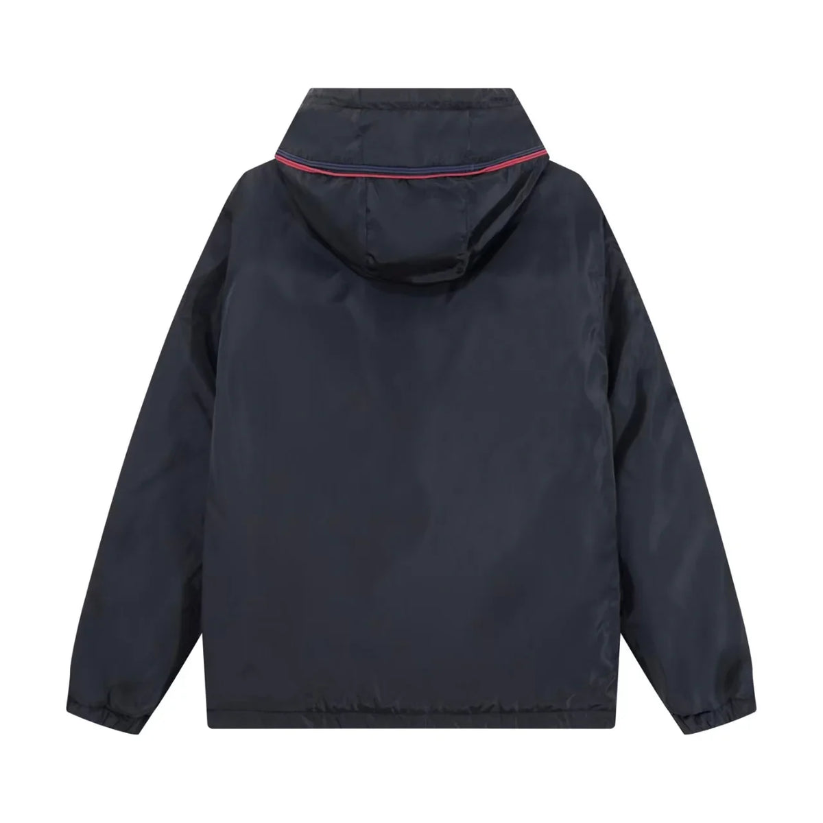 New ribbon splicing hooded jacket