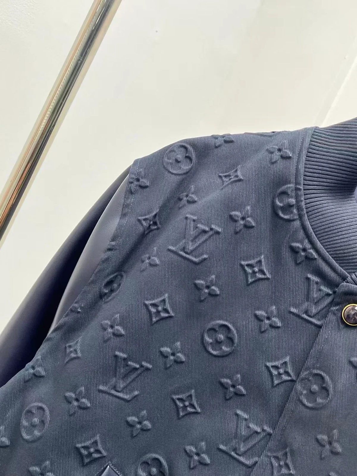 New embossed baseball jacket
