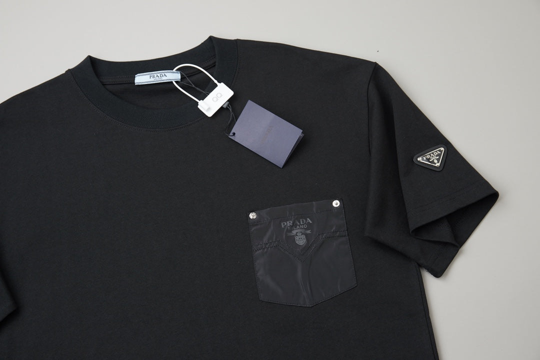 Early Spring New Pocket Printed T-shirt