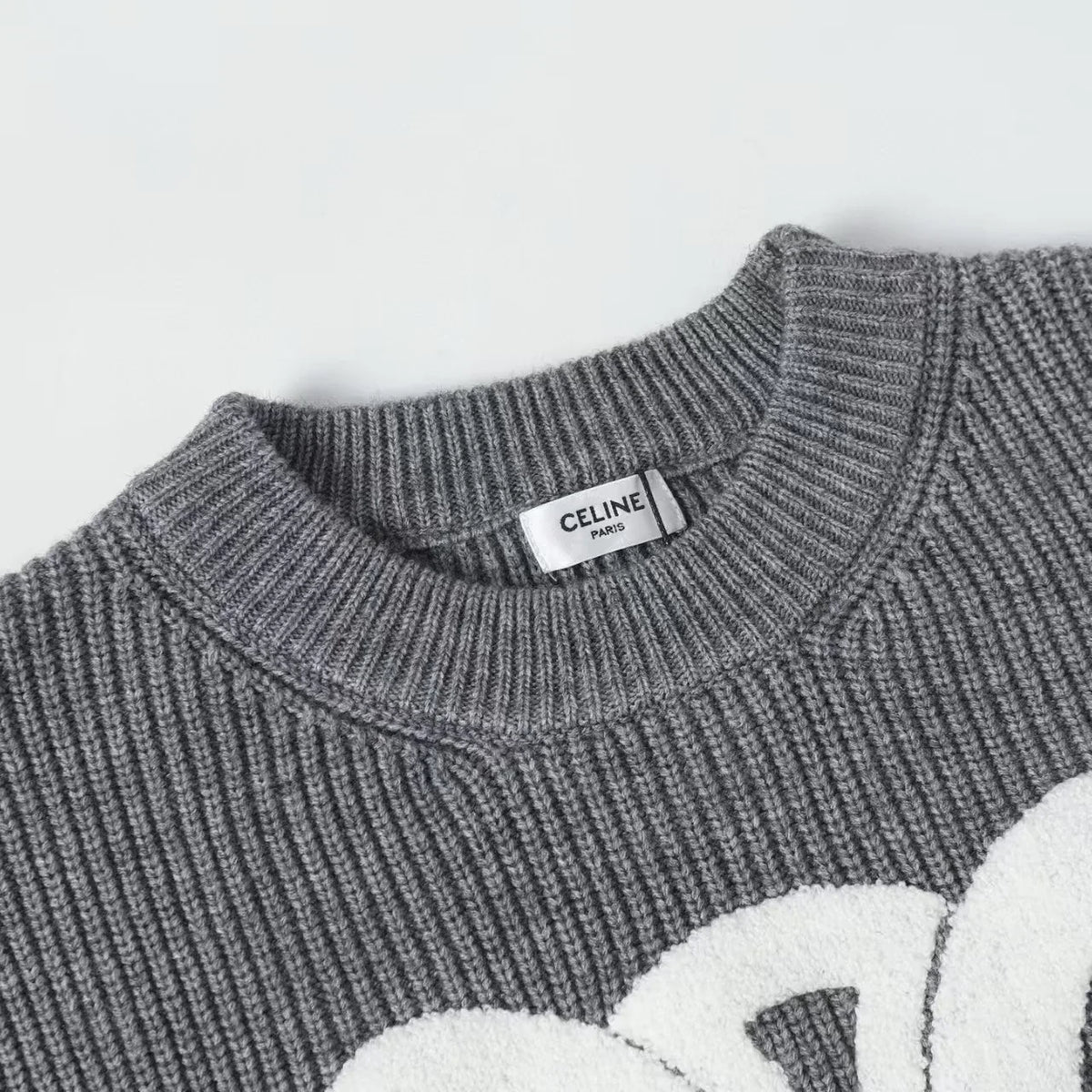 New towel embroidered sweater