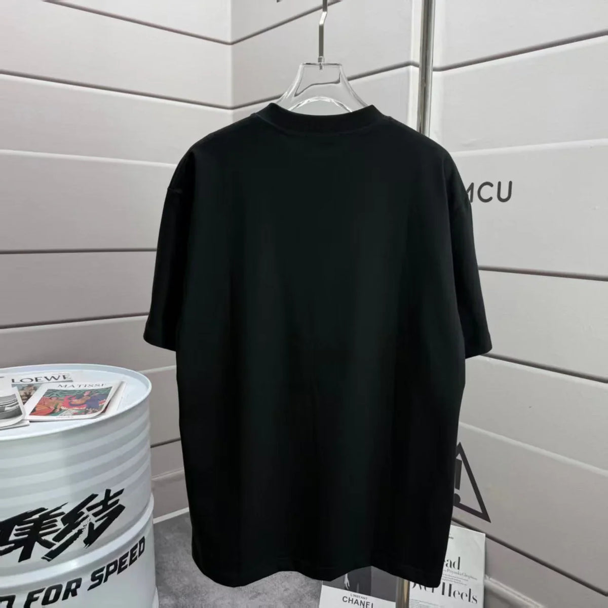 New hot stamping printed T-shirt