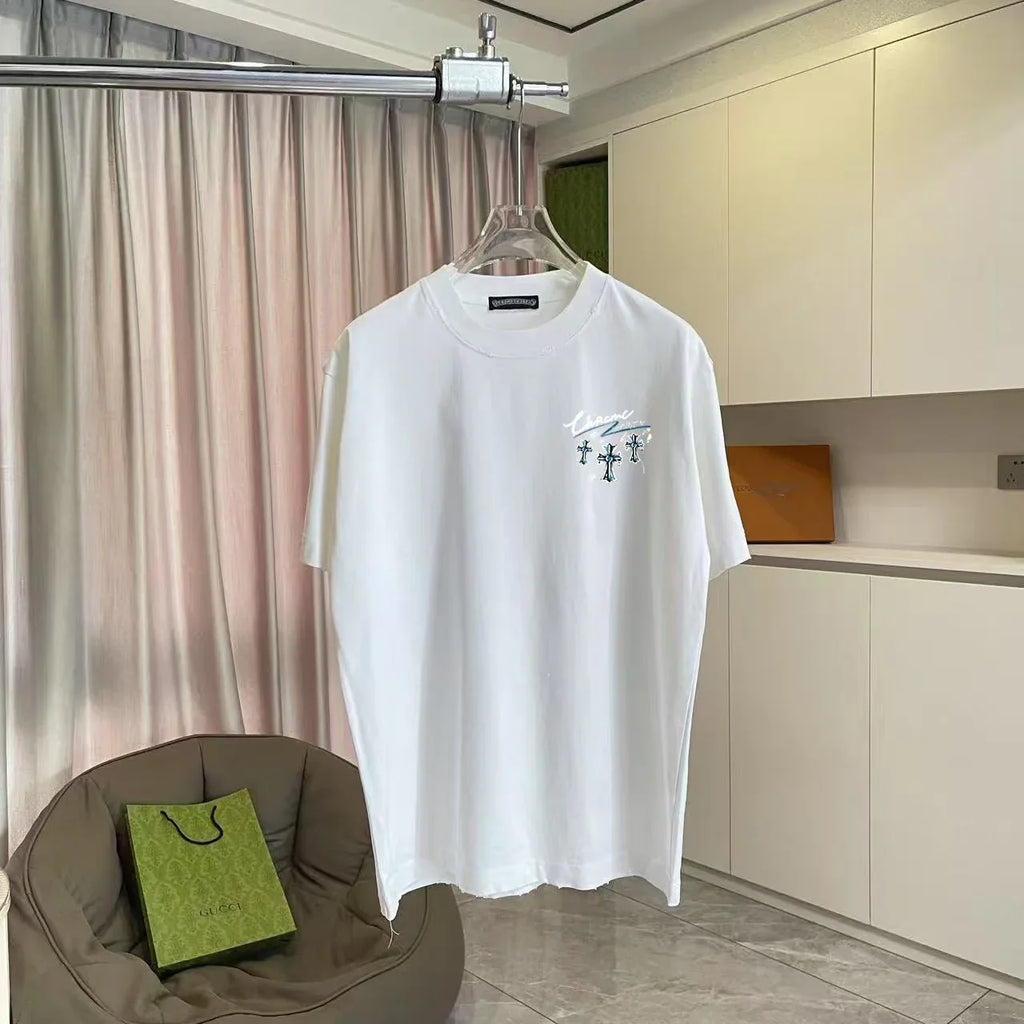 Printed short sleeved t-shirt