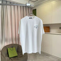 Printed short sleeved t-shirt