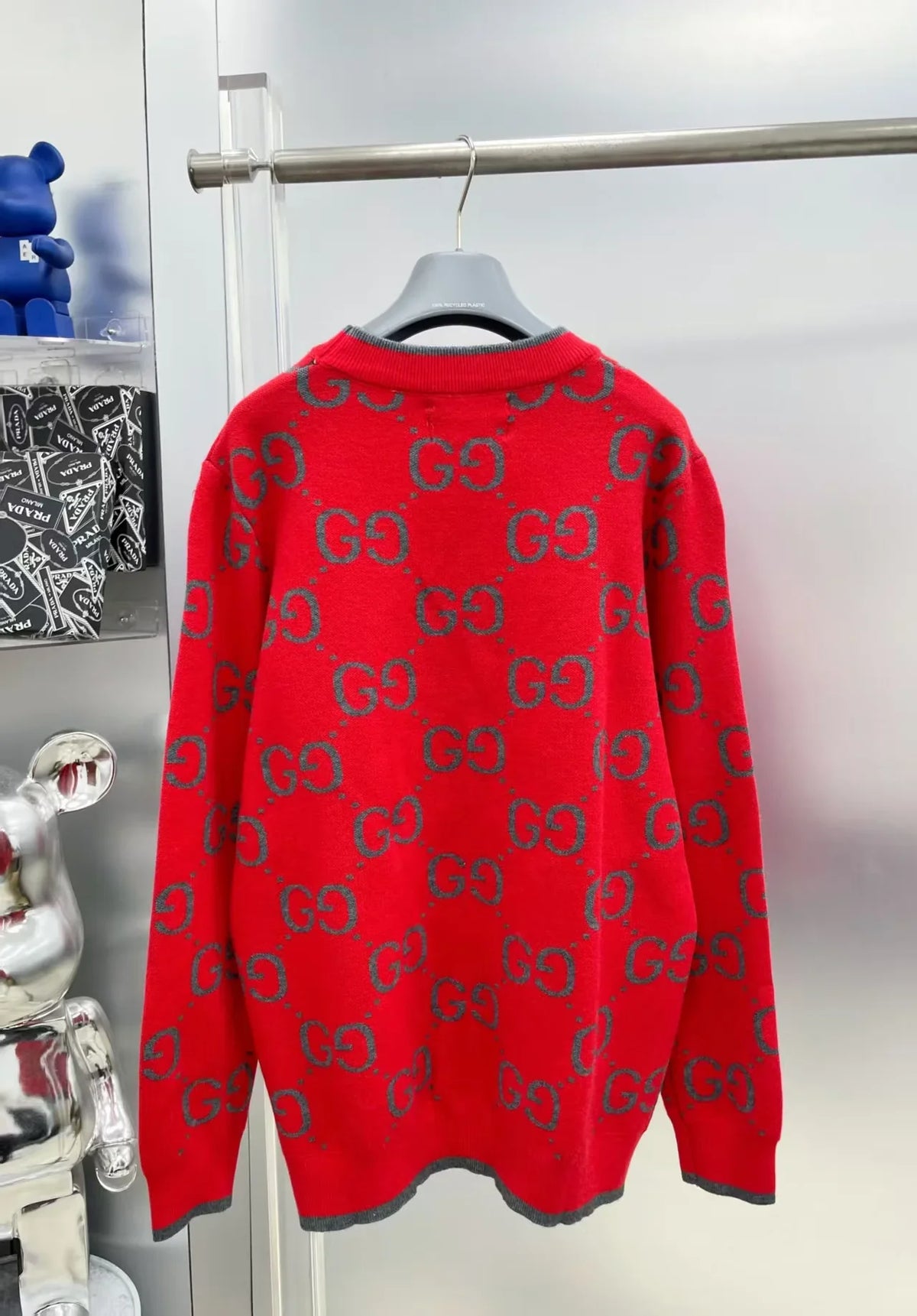 New letter long sleeved sweater 3