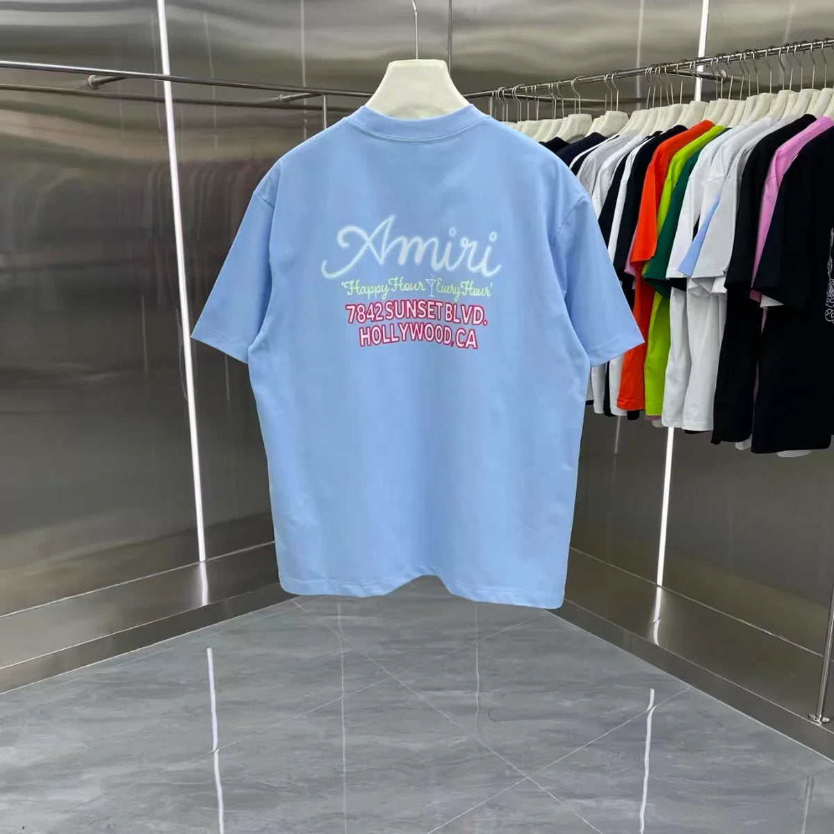 New printed short sleeved T-shirt