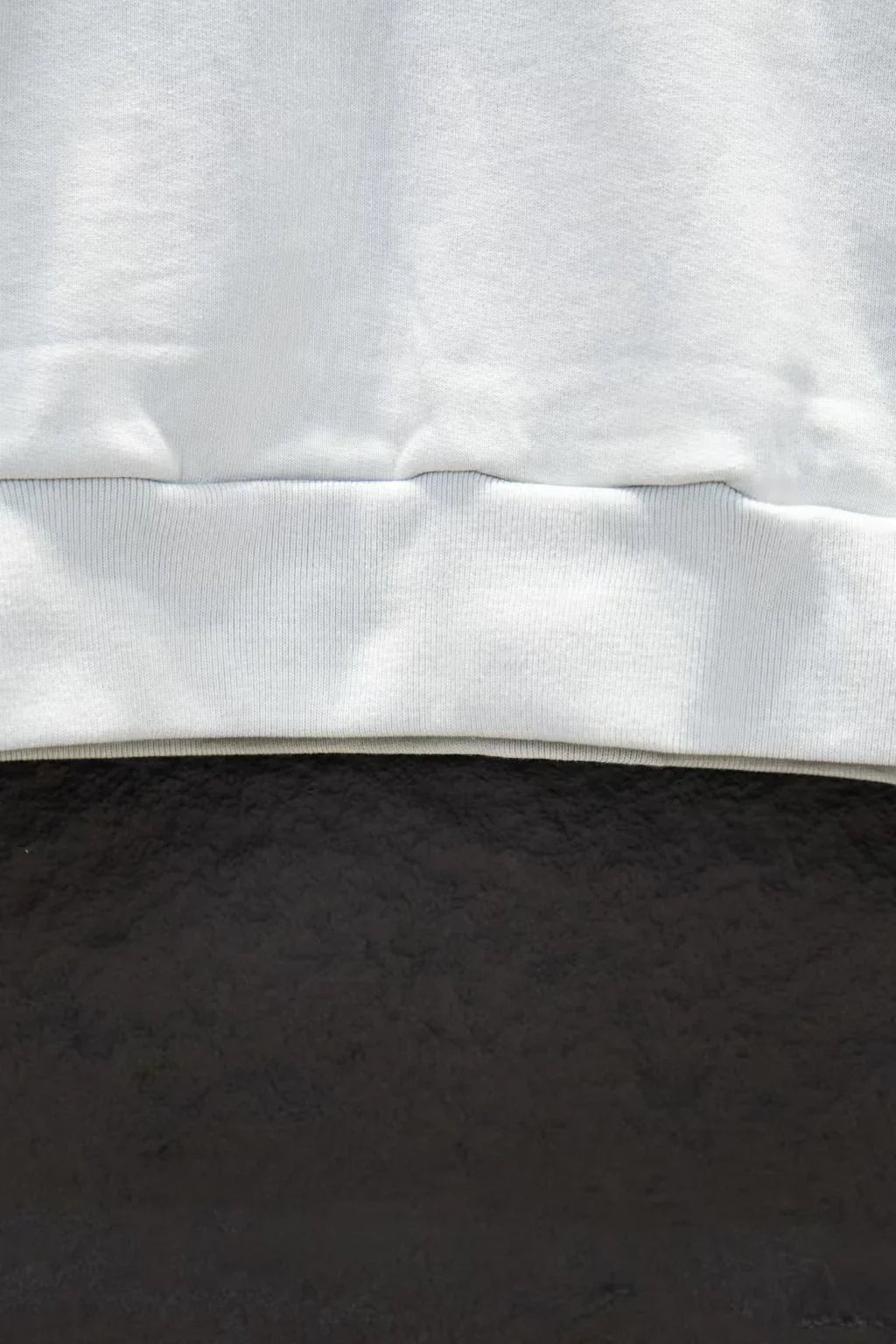 New open chest embroidered hooded sweatshirt