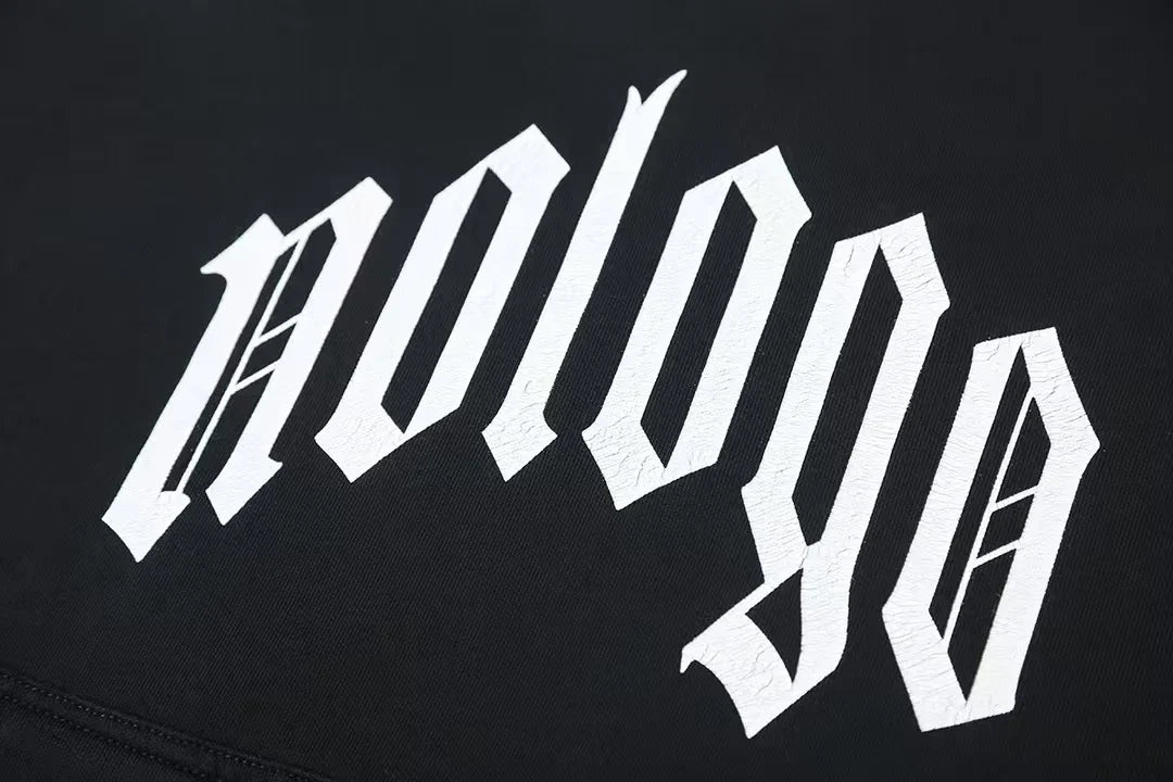 New printed hooded sweatshirt
