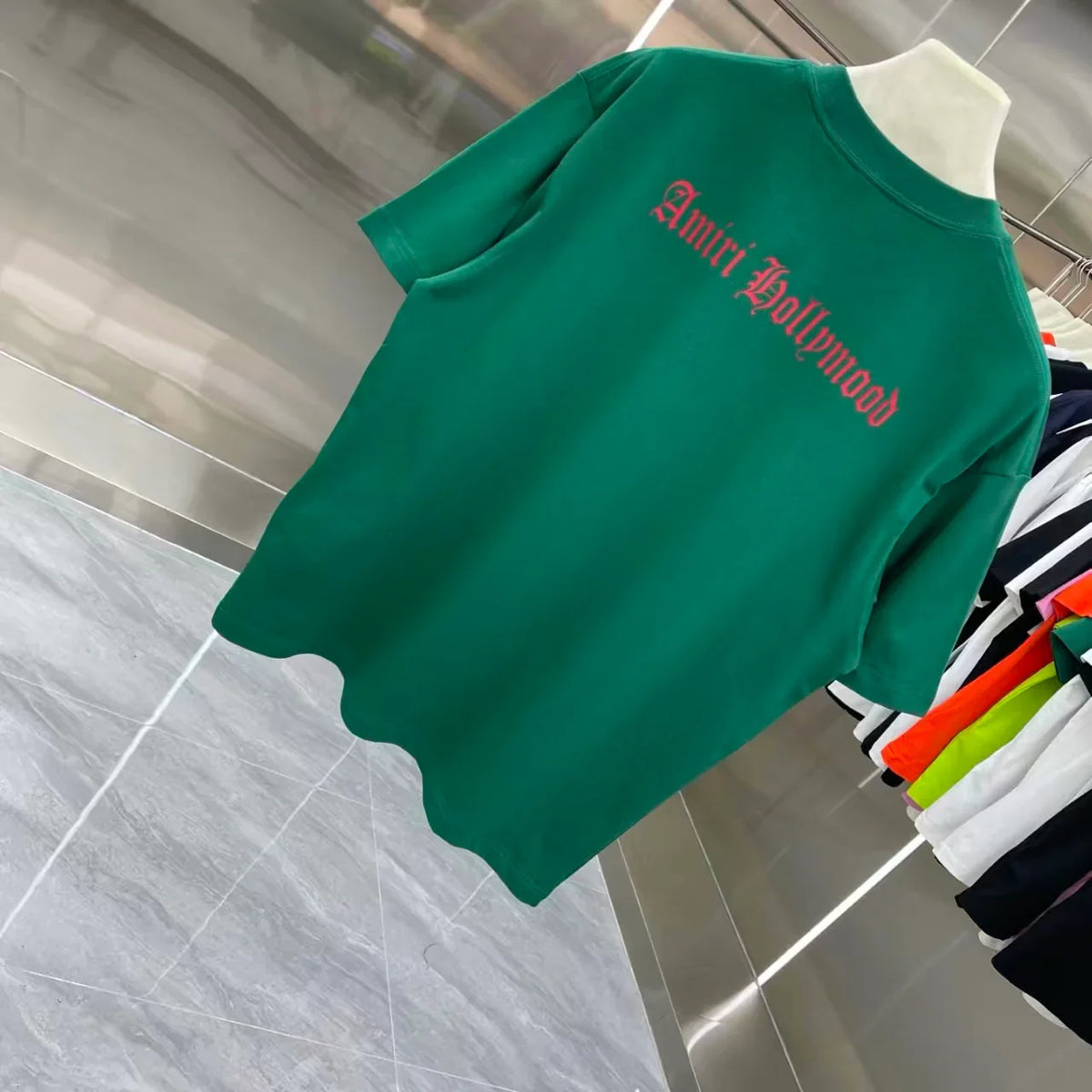 New printed short sleeved T-shirt