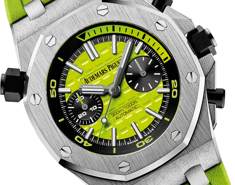 26703ST.OO.A038CA - Green -Green Rubber - Quartz- 42mm