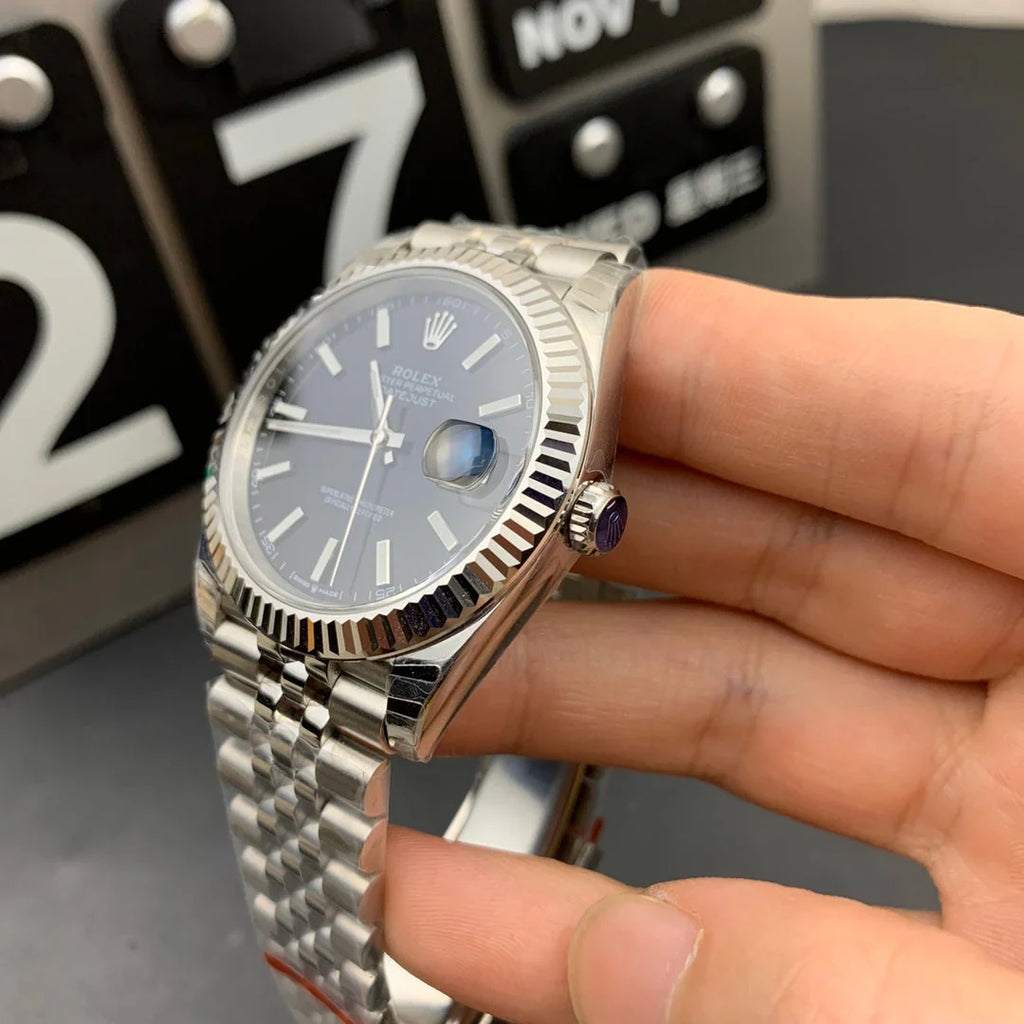 Black Silver Steel - 904L Steel - Automatic- 41mm
