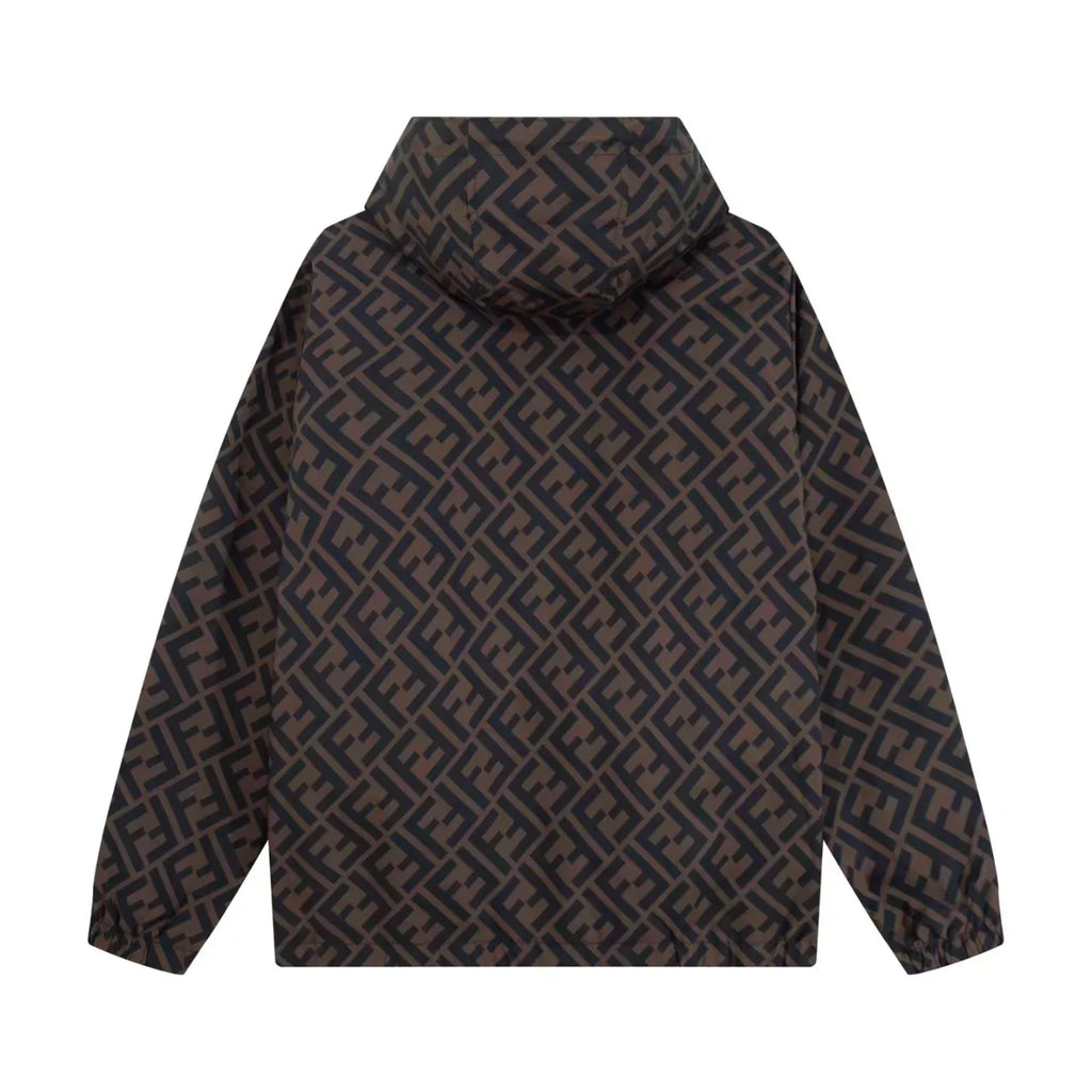 New embroidered hooded jacket