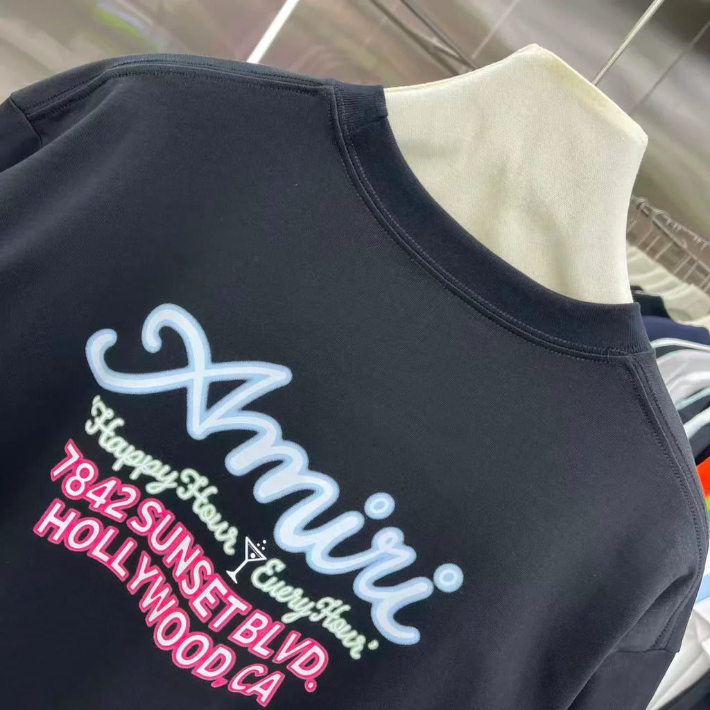 New printed short sleeved T-shirt
