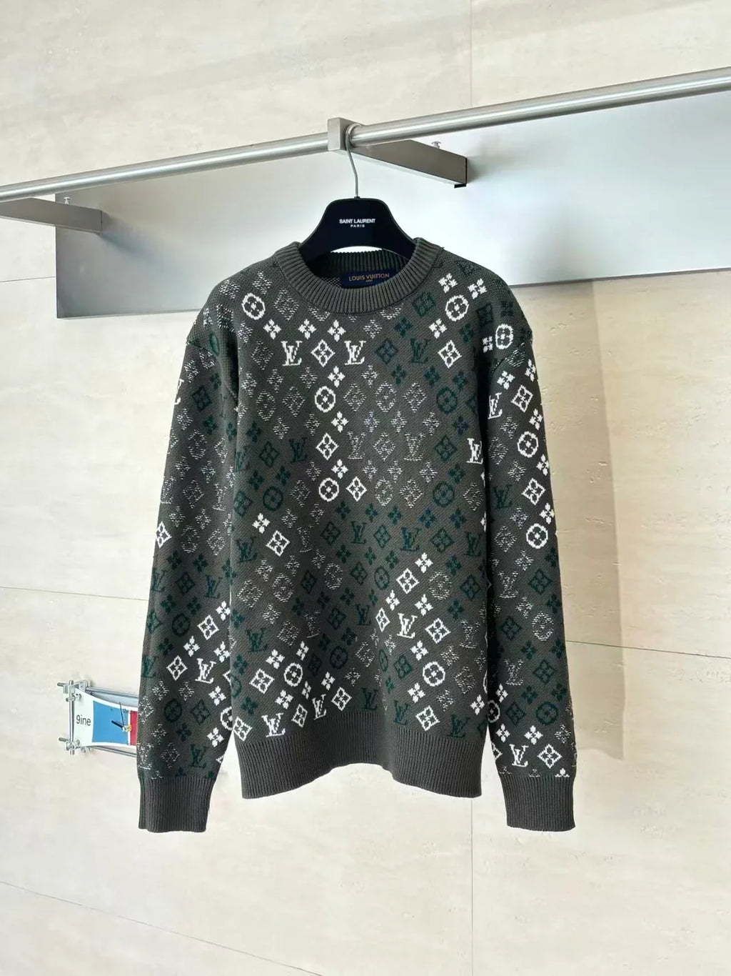 New fully printed jacquard sweater