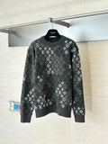 New fully printed jacquard sweater