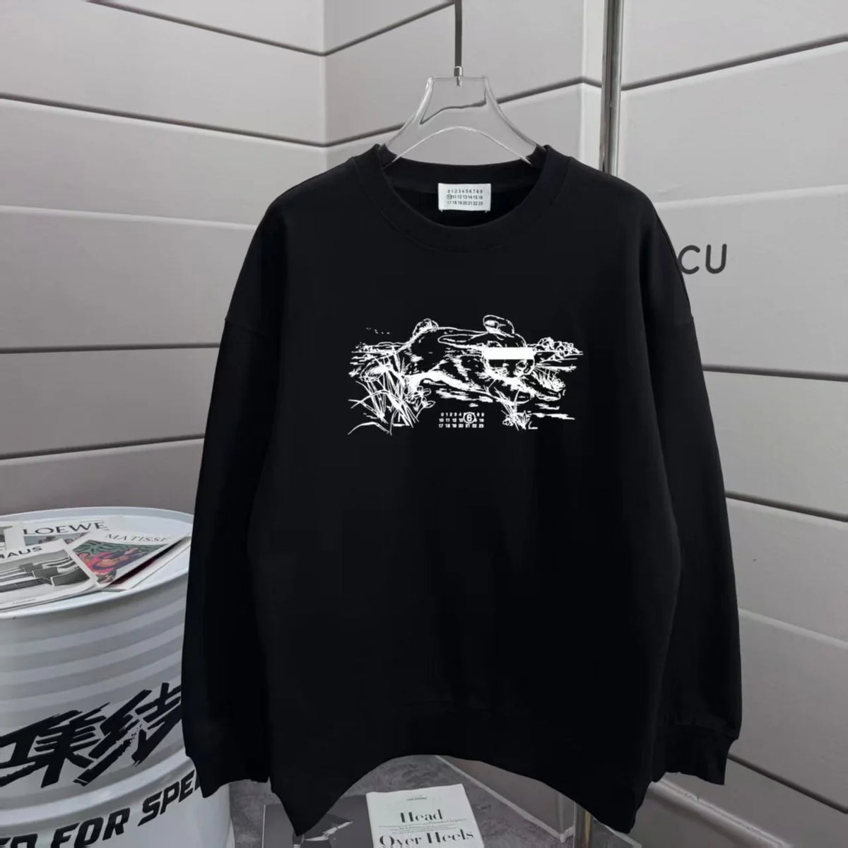 New printed hoodie
