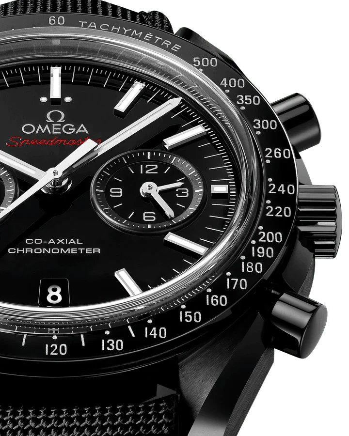 904L Steel - Black Rubber - Chronograph - Quartz - 44mm