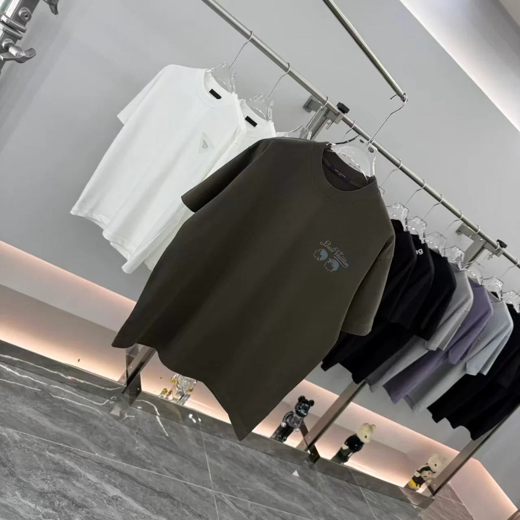New flocking short sleeved T-shirt