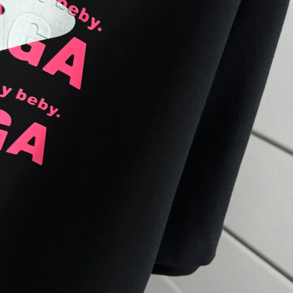 New hot stamping printed T-shirt