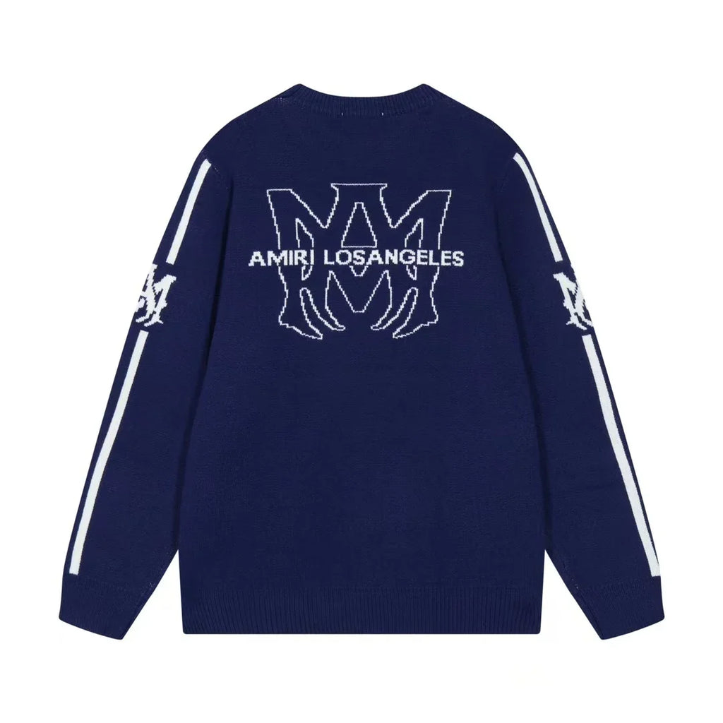 New letter jacquard sweater