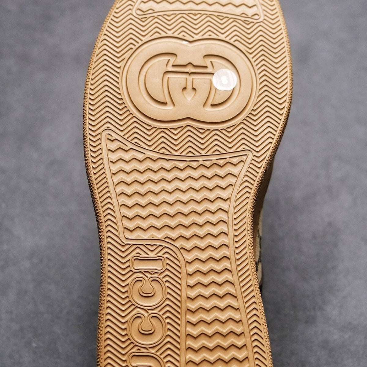Brown Letter Retro Sneaker