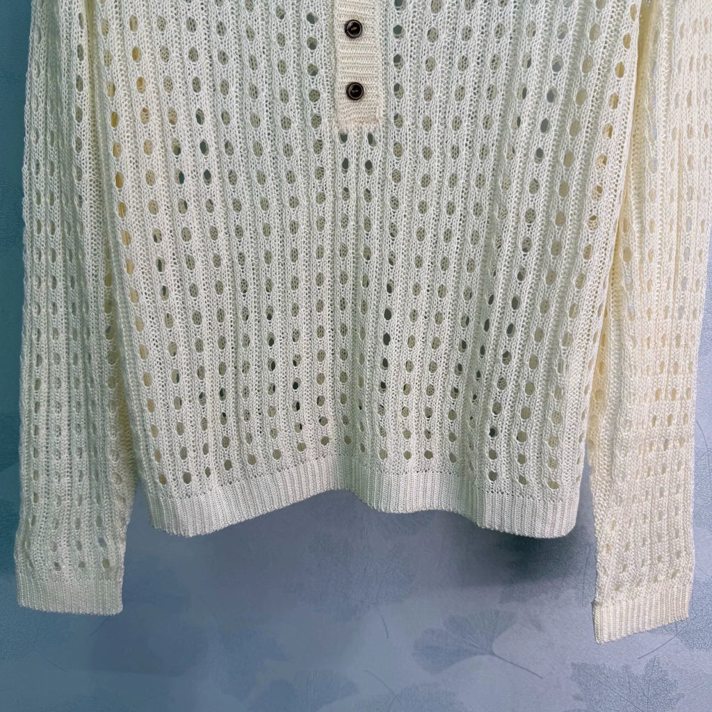 Brunello Cucinelli/26 New V-Neck Knit Top