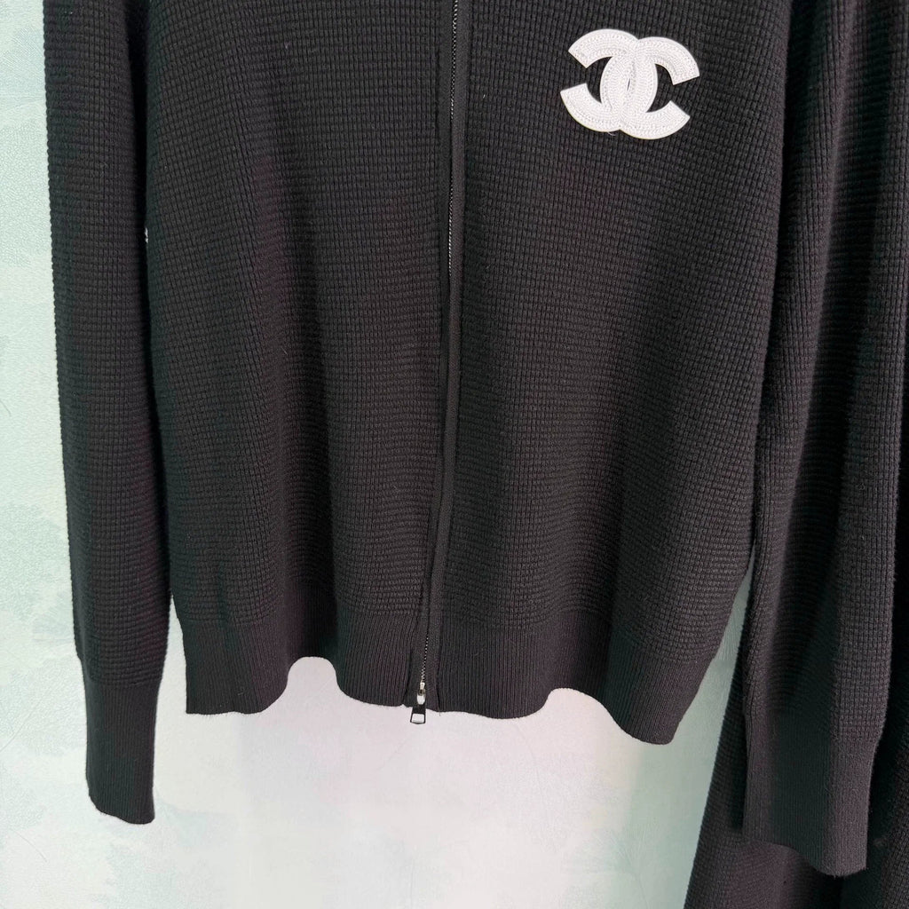 26 Early Autumn New Off-White Waffle Knit Hoodie & Pants Set