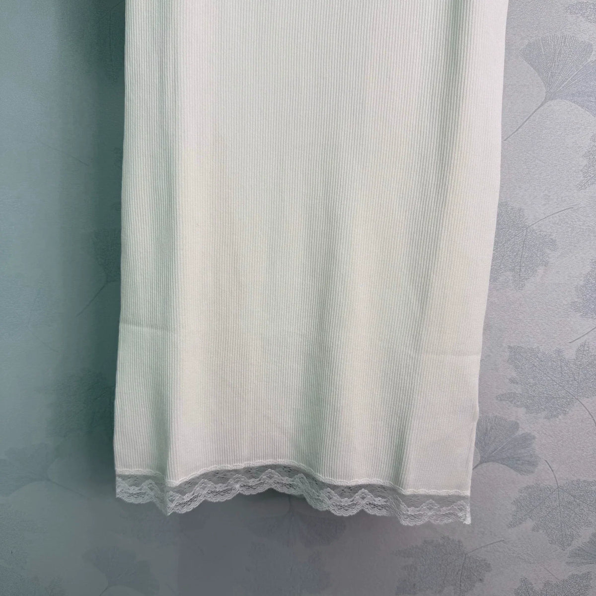 26SS White Knit Dress