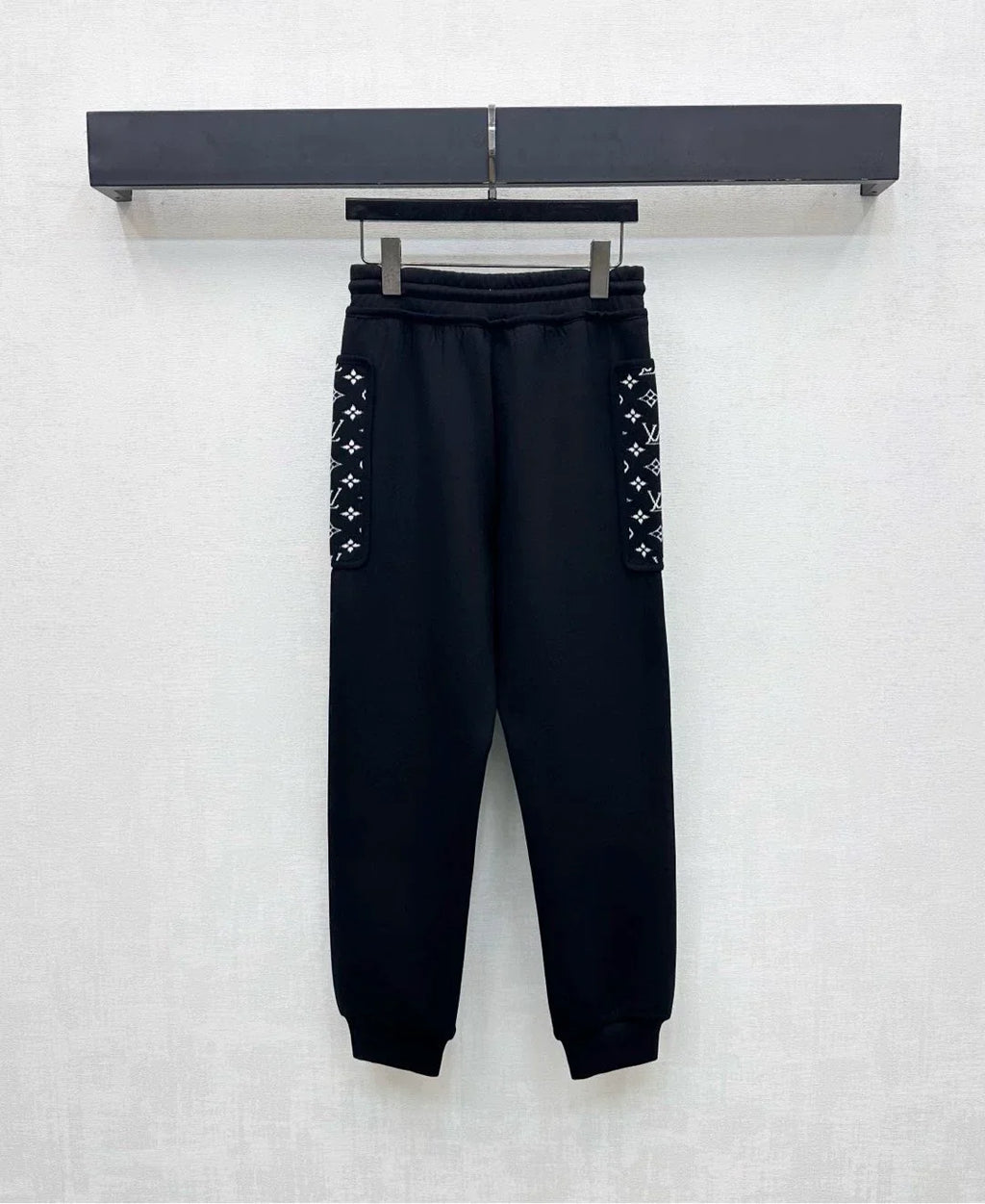26New Season Hooded Jacquard Jacket & Trousers Set