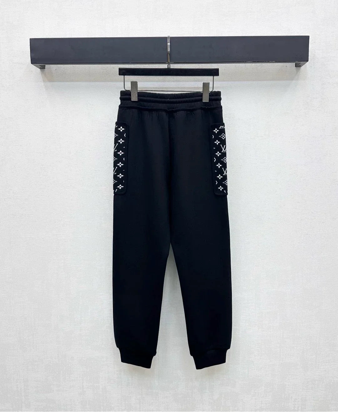 26New Season Hooded Jacquard Jacket & Trousers Set