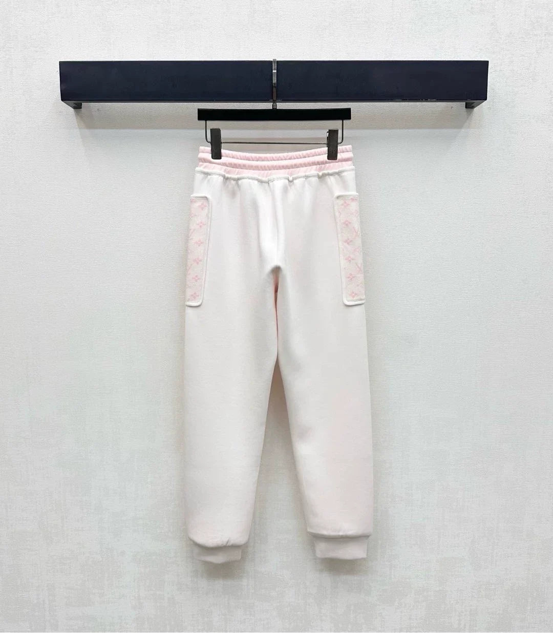 26New Season Hooded Jacquard Jacket & Trousers Set