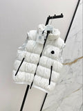 25 Collar decoration down vest