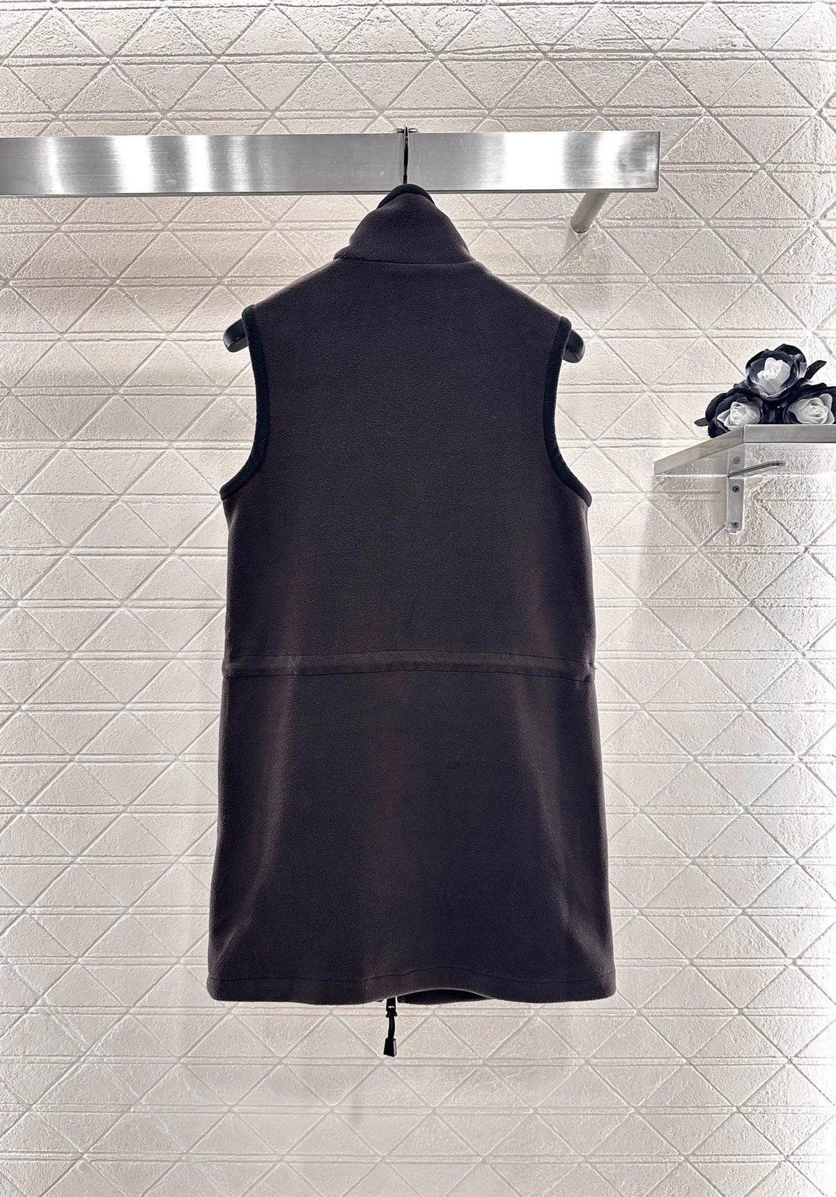 25fw Polar fleece vest skirt