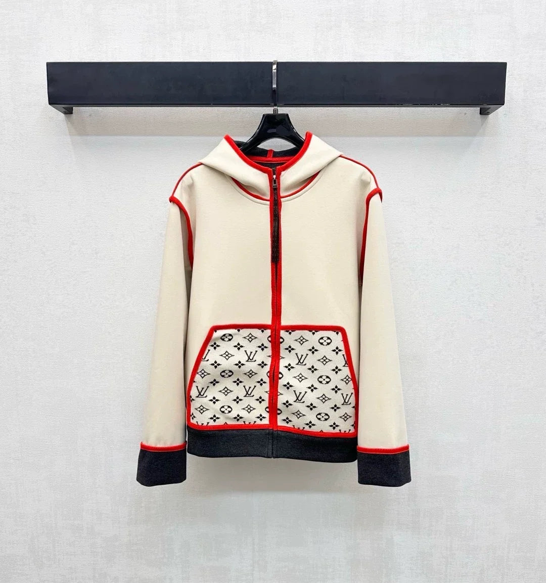'26 New Collection: Hooded Jacquard Jacket & Trousers Set