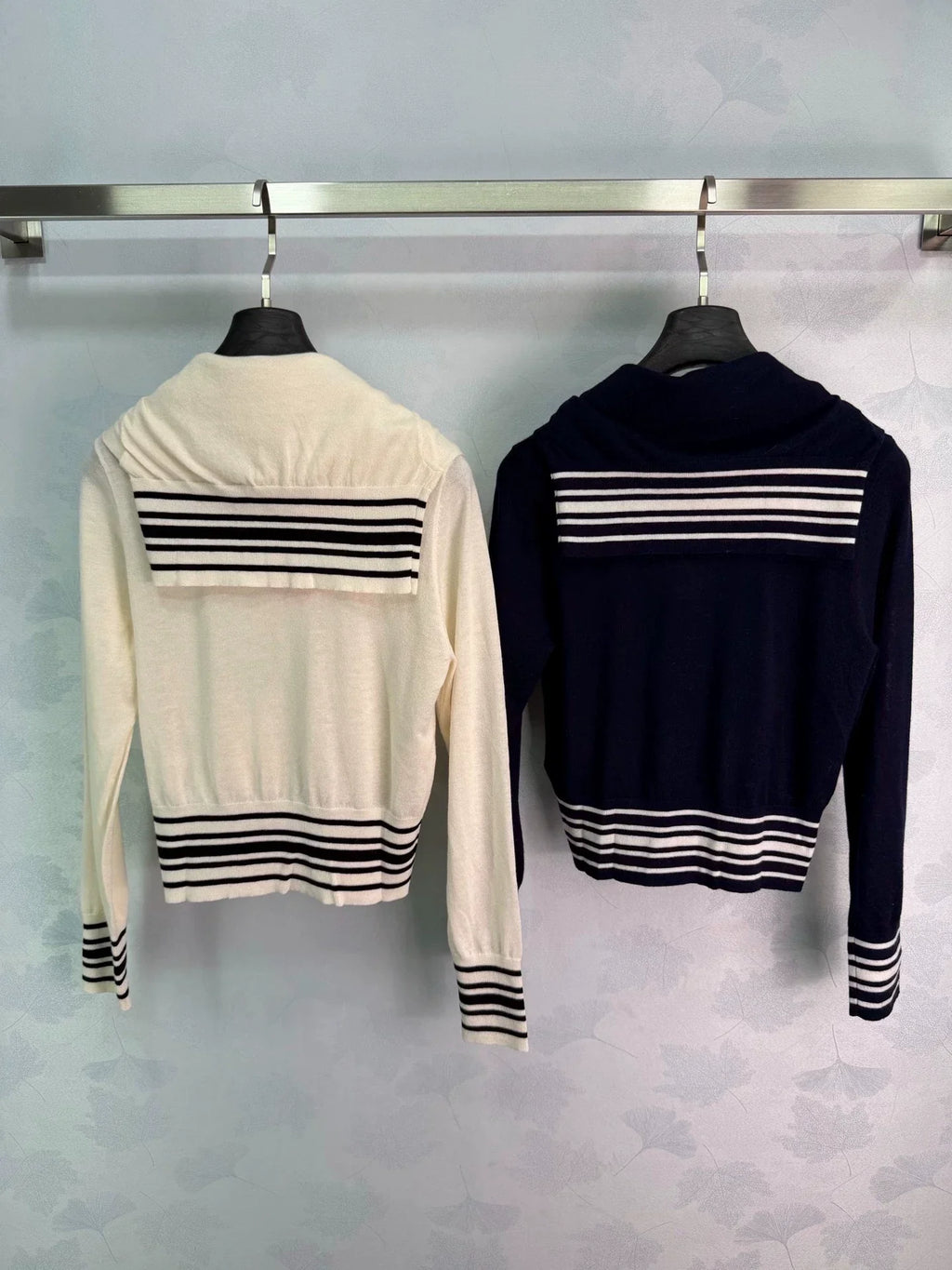 26 Early Autumn New Hollow Knit Polo Shirt