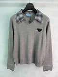 26 Early Autumn New Plaid Two-in-One Long Sleeve