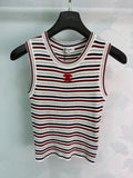 26SS New Striped Knit Vest