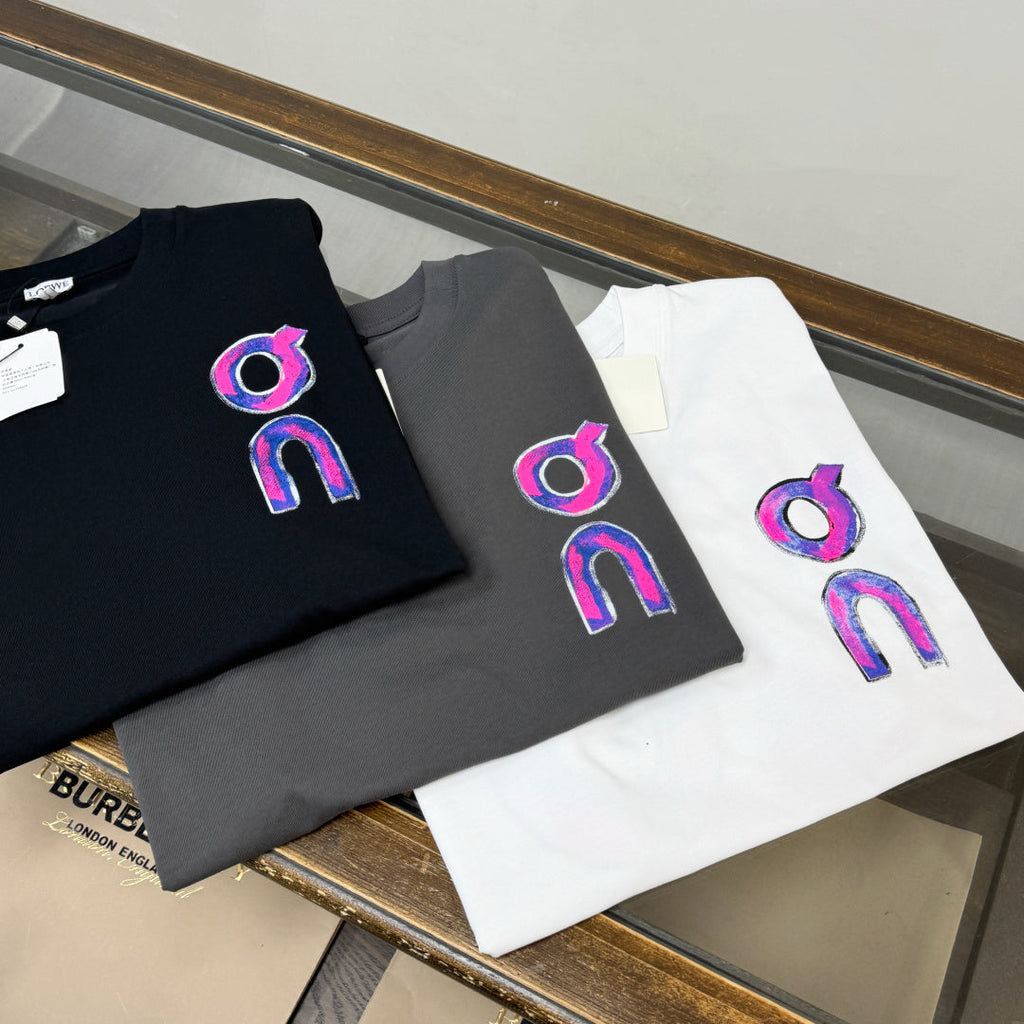 Spring and summer new products, latest short sleeved round neck T-shirt